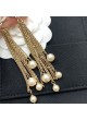 CHANEL LONG TASSELS EARING